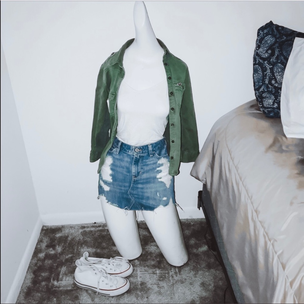 Hollister Military Shirt Jacket